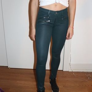 LF Carmar Teal Waxed Jean
